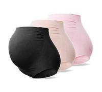 SUNNYBUY Culotte de maternité taille haute sans couture pour femme, Medium