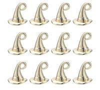 SUNNYCLUE 1 boîte 40 pièces Breloques de Chapeau de Sorcière Breloques de Chapeau de Sorcier en Vrac Breloques de Chapeau de Sorcier 3D Breloques de Chapeaux de Noël D'Halloween Engegy Amulette Porte-