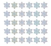 SUNNYCLUE 1 boîte de 30 fermoirs de boucles d'oreilles en forme de fleur de 6 couleurs - En plastique transparent - Souple - Moulin à vent coloré - Support d'oreille mignon pour la fabrication de