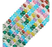 SUNNYCLUE 1 boîte D'Environ 348 Perles de Pierre Heishi de 4mm Perles en Forme de Disque D'Abaque Perles de Jade Naturel Pierre Précieuse Synthétique Rondelles de Malachite Brins Libres pour la Créat