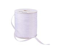 SUNNYCLUE 1 Rouleau 1/4 "500 Yards/Rouleau Sparkle Sheer Organza Ruban pour Festive Decoration DIY Artisanat Arts et Jardin, Blanc