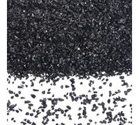 SUNNYCLUE 150G Noir Crush Verre Brisé Morceaux de Verre Irréguliers Mini Paillettes Résine Art Flocons Paillettes Cristal Sprinkles Chips pour la Fabrication de Bijoux Nail Arts Artisanat Décorations