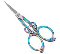 SUNNYCLUE 1Pc Petite Broderie Couture Ciseaux Détail Ciseaux Vintage Pointe Pointue Ciseaux Ciseaux en Acier Inoxydable pour Coupe Tissu Artisanat Tricot Filetage Couture Oeuvre Artisanat DIY Outil