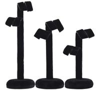 SUNNYCLUE 3 taille Porte Bijoux en Bois Présentoirs à Bijoux Ensemble Support de Boucles D'Oreilles en Forme D'Arbre Organisateur avec Colliers en Bois de Velours Noir Bracelets Boucles D'Oreilles Sup