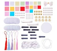 SUNNYCLUE Traditionnel Japonais Tsumami Bâton De Cheveux Choisis Ornement Décoratif Accessoires Kits DIY Kanzashi Fleur Alligator Clips Épingles Making Craft Pour Les Femmes Kimono Hanfu Fille