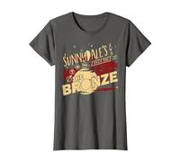 Sunnydale_X27_S Le Classique du Bronze T-Shirt, Femme, Asphalte, XS