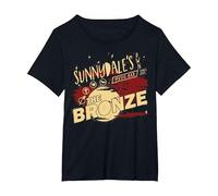 Sunnydale_X27_S Le Classique du Bronze T-Shirt, Femme Grandes Tailles, Noir, 6X