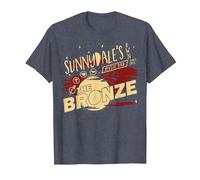 Sunnydale_X27_S Le Classique du Bronze T-Shirt, Homme, Bleu Chiné, S