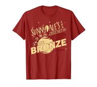 Sunnydale_X27_S Le Classique du Bronze T-Shirt, Homme, Canneberge, M