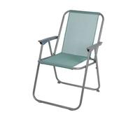 Sunnydays - Chaise de camping pliable - Bleu gris