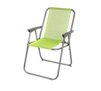 Sunnydays - Chaise de camping pliable - Vert anis