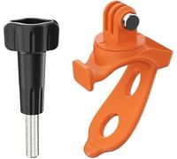 Sunnylife Bd892 Bande de silicone flexible pour caméra de sport (Orange)