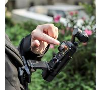 SUNNYLIFE Support à clip pour sac à dos pour DJI Pocket 3 | Support magnétique rotatif extensible - Vlogging mains libres, cyclisme, Hi