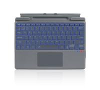 Sunnymark Clavier Surface Pro 8, clavier sans fil rétroéclairé 7 couleurs pour Microsoft SurfacePro 8/9/10/X, design ultra fin avec fixation magnétique puissante