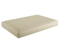 sunnypillow Coussin Assise pour Canapé Palette - Ecru | Intérieur/Extérieur Siège - 120 x 80 x 15 cm - plusieures Tailles et Couleurs à Choisir Coussin Matelas en Mousse
