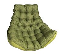 sunnypillow Coussin pour Fauteuil Suspendu - Coussin d’Assise pour Transat, Chaise Oeuf, Fauteuil Balancoire - Housses pour Mobilier de Jardin - 100 x 120 cm - Extérieur, Résistant aux UV - Vert