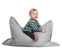 sunnypillow Pouf Poire rectangulaire 100 x 70cm avec Billes de polystyrène intérieure extérieur Fauteuil poir avec Rembourrage Perles EPS Housse Amovible