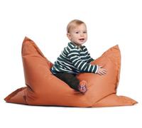sunnypillow Pouf Poire rectangulaire 100 x 70cm avec Billes de polystyrène intérieure extérieur Fauteuil poir avec Rembourrage Perles EPS Housse Amovible