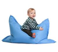 sunnypillow Pouf Poire rectangulaire 100 x 70cm avec Billes de polystyrène intérieure extérieur Fauteuil poir avec Rembourrage Perles EPS Housse Amovible