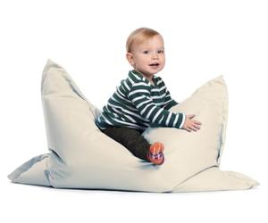 sunnypillow Pouf Poire rectangulaire 100 x 70cm avec Billes de polystyrène intérieure extérieur Fauteuil poir avec Rembourrage Perles EPS Housse Amovible