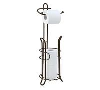 SunnyPoint LCUS Support de Rangement pour Rouleau de Papier Toilette avec réserve, Finition chromée (Bronze)