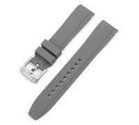 Sunnyson Bracelet de montre souple compatible avec Casio Duro, 22 mm en silicone pour montre Casio MDV106-1AV 200 M WR Black Dive (MDV106-1A) pour homme et femme.