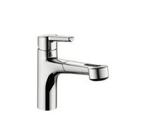 KWC Suno Mitigeur de cuisine pivotant, avec douchette extractible, 10.175.033.000FL,