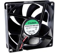 Sunon GE92252B3-000U-AE9 Ventilateur axial 24 V/DC 110.4 m³/h (L x l x H) 25 x 92 x 92 mm
