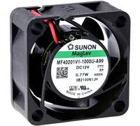 Sunon MF40202VX-1000U-A99 Ventilateur axial 24 V/DC 18.34 m³/h (L x l x H) 20 x 40 x 40 mm