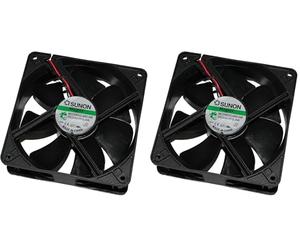 SUNON Sunon MEC0382V2-A99 24 V 5,5 W 120 x 120 x 38 mm 197 m³/h 44 dBA (Lot de 2)