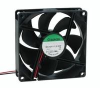 SUNON Ventilateur 80×80×25 mm, 24 V DC, 69,6 m³/h, 33 dBA, billes, RoHS