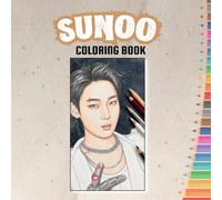 SUNOO - ENHYPEN: A coloring book made for Engenes, filled with gentle, symbolic illustrations that capture the warmth, artistry, and stage magic you love