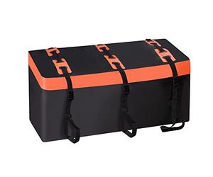 SUNORCHID Coffre attelage Coffre de Toit de Voiture, Coffre arrière pour attelage de remorque, 566 l, revêtement 600D, en PVC, boîte à Bagages, étanche, indéchirable, Pliable