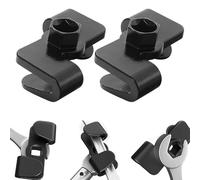 SUNOYA 2 Pièces Rallonge De Clé Hexagonale, Universelle Outil d'Extension de clé pour Tournevis 1/2 Pouce et Tournevis Hexagonal 21mm, Facilite Le Desserrage Des écrous Et Des Vis Tenaces