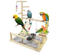SUNOYA Aire de jeux pour perroquets - Jouet pour perroquets - 44 x 37 x 26 cm