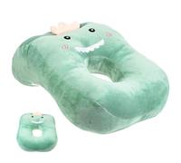 SUNOYA Coussin de piercing avec trou, coussin de sieste de bureau, coussin de sieste doux, oreiller avec trou, coussin donut pour femme et fille
