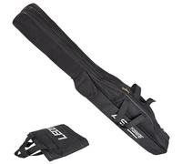 SUNOYA Fourreau Canne A Peche, Sac De Peche 3 Couches, 150cm Sac De Canne À Pêche Portable, Canne À Pêche Moulinet Sac A Dos Peche, Accessoires De Pêche Housse Canne A Peche Pliable(Noir)