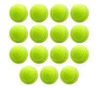 SUNOYA Lot de 15 Balles de Tennis, Balles d’Entraînement sans Pression, Idéales pour Tennis, Loisirs et Jeux pour Chiens, Durables