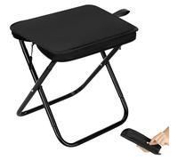 SUNOYA Tabouret de camping pliable portable - Mini tabouret pliable pour l'extérieur, la randonnée, la pêche, le jardinage