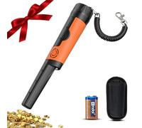 SUNPOW Détecteur de Métaux Pinpointer pour Adultes et Enfants - Détecteur de Métaux Étanche à Main - Détection Haute Sensibilité à 360° - 2 Modes d'Alerte - Pointeur de Localisation de Trésors