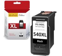 SUNPRINTZ PG-540 PG-540XL Cartouche d'encre Remanufacturées pour Canon 540, 540 XL Noir pour Pixma MG3650s MX475 MG3650 MG3150 MG3550 MG3250 MG4250 MG3600 TS5151 MX375 TS5150 MX395 Imprimante (1 Noir)
