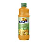 Sunquick Lot de 6 bouteilles de concentré de fruits véritables