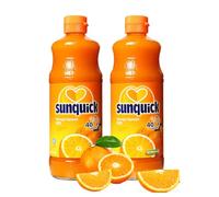 Sunquick Real Fruit Concentrate Presse-agrumes - Rafraîchissement fruité (orange, 2 bouteilles)