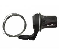 SunRace ajusteur pivotant droit 7S 2100 mm dérailleur gris