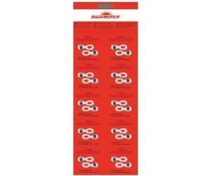 SUNRACE blister 10 attaches rapides 10 vitesses couleur argent