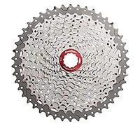 Cassette vtt 11v sunrace cs mx8 argent rouge