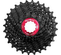SunRace, Cassette CSRX1 EAS 11 vitesses Super Fluid Drive 11-28 dents (11-12-13-14-15-17-17-19-21-23-25-28) Emballage d'origine 278g Couleur noir