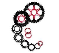SunRace Cassette Csmx0 10 vitesses 11-36T argenté / noir