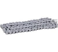 SunRace Chaîne E-Bike Single Speed 1/2'' x 1/8'', 136 maillons, argent, argent