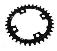 SunRace Plateau CRMX00 VTT étroit-large 4 bras 34 dents Noir